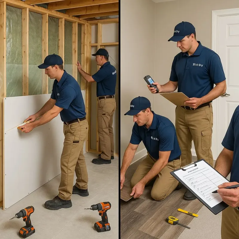 Repairs and Reconstruction process in Wesley Hills, NY